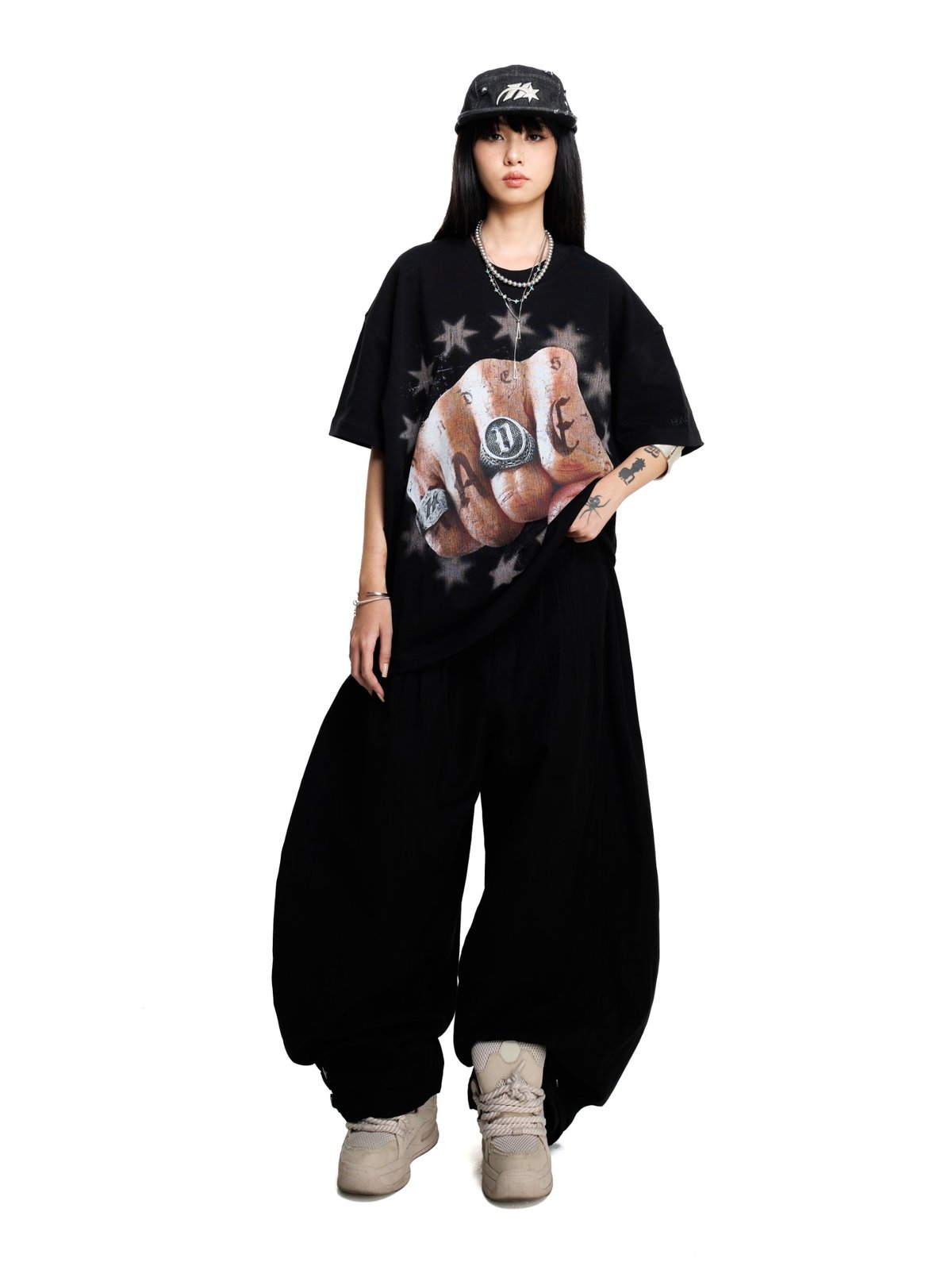 HADES VALOR GRIP TEE 黑底印花圓領短袖 T-Shirt