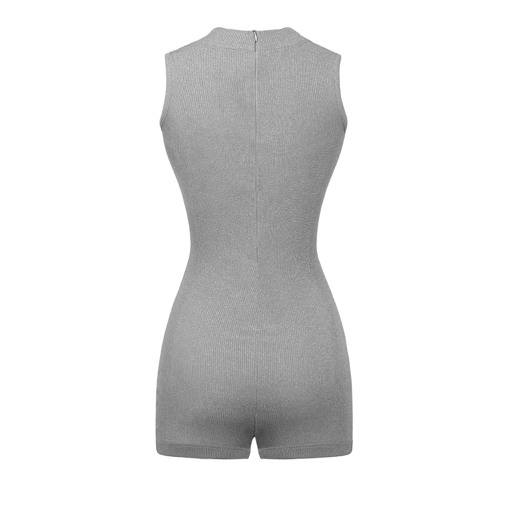 SISTERS Lucy High Neck Sleeveless Bodysuit Romper
