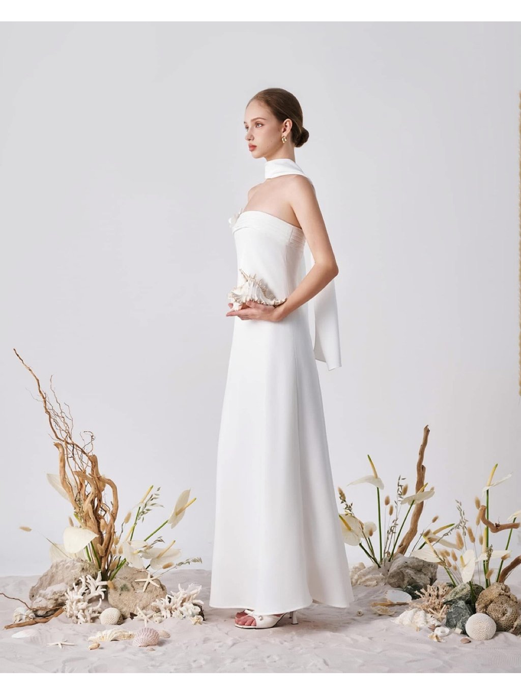 Late Summer Canvas Dress - REDBEAN
