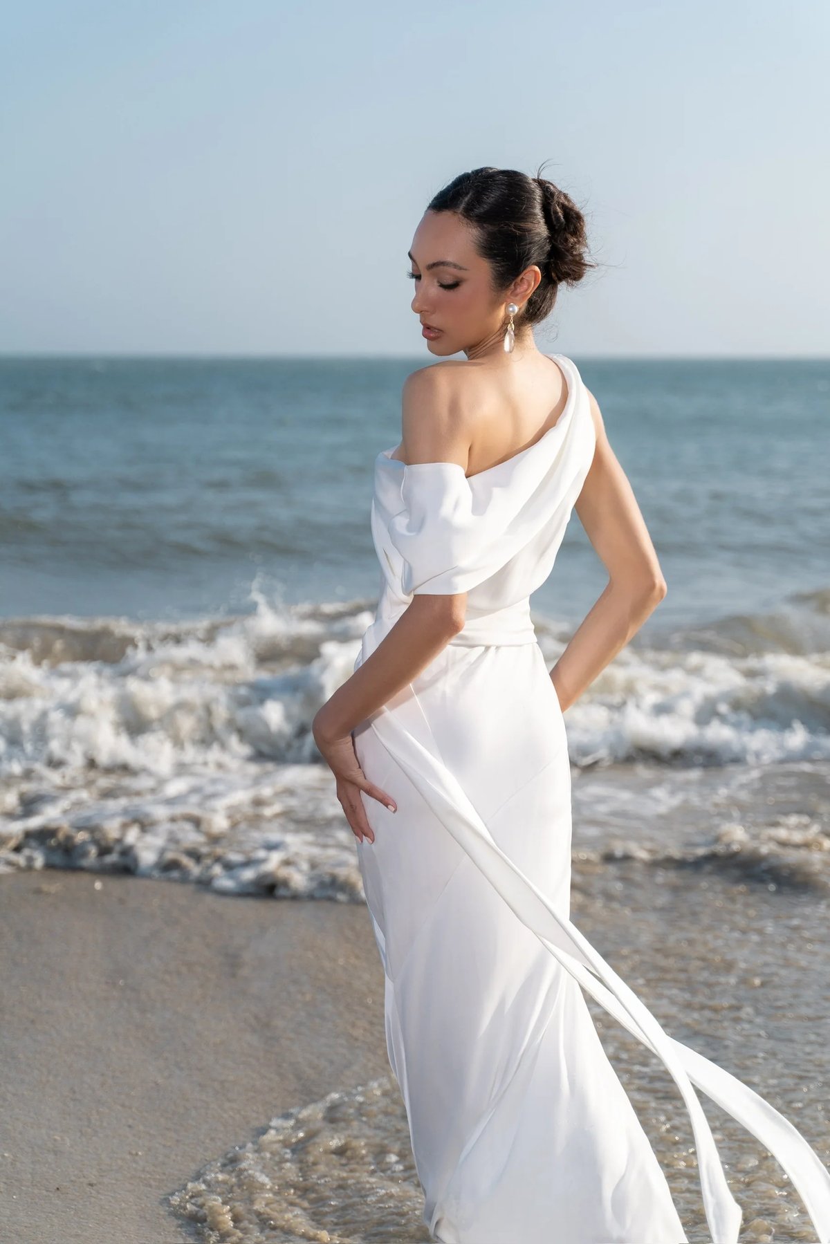KISSERINE PHEDRA Dress - White