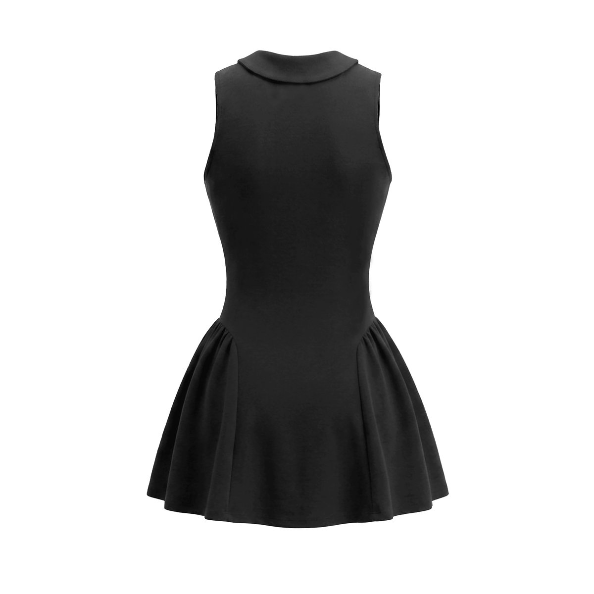 DKMV Garbo Sleeveless Mini Dress - Black