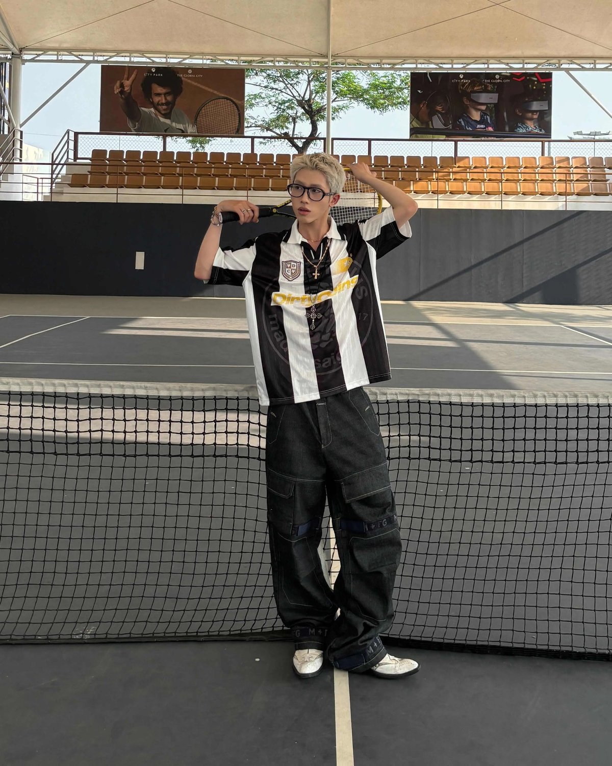 DIRTYCOINS Striped Soccer Jersey Polo 條紋足球風 Polo 衫
