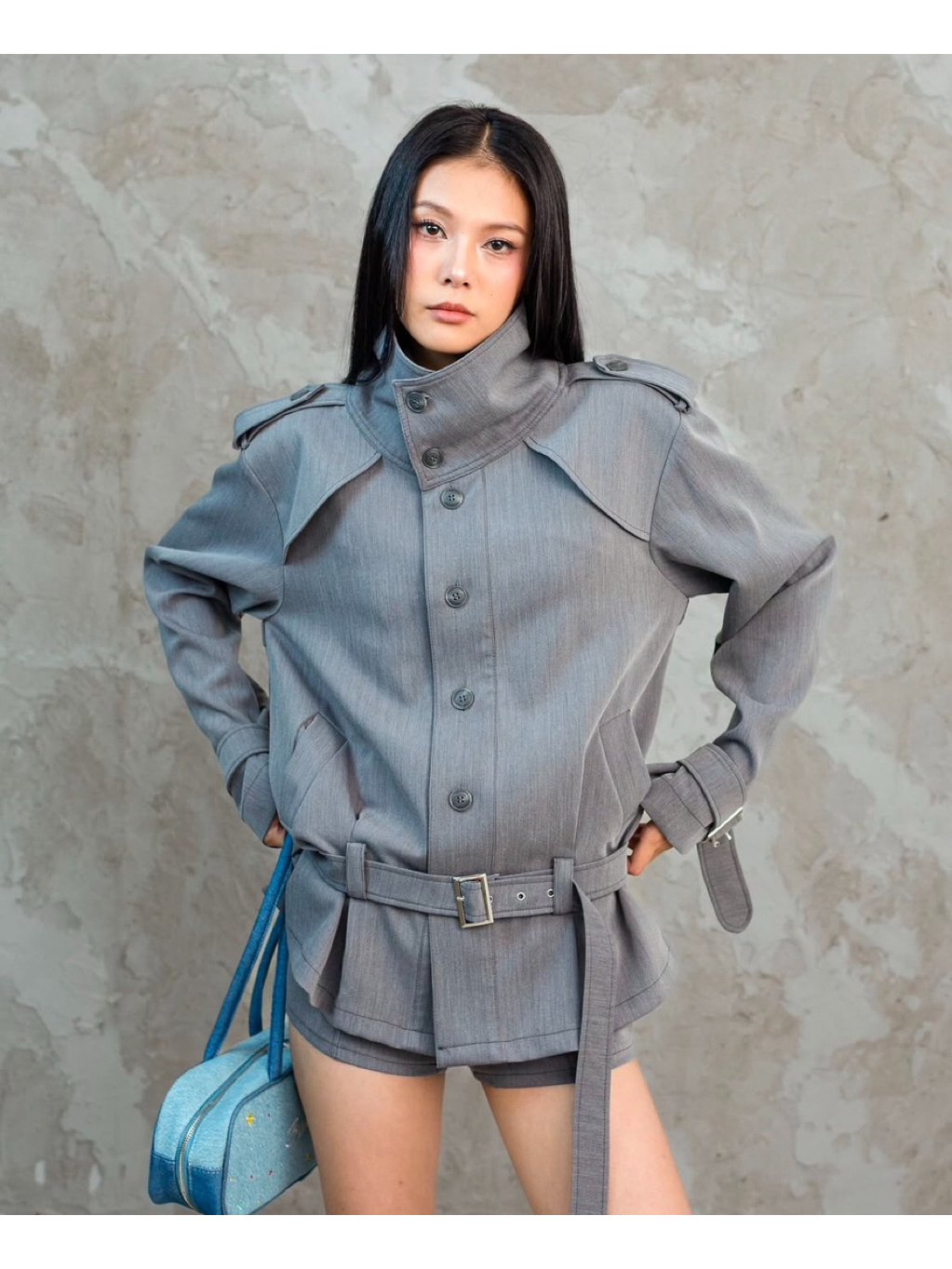 CERA.FAS PAIR TRENCH SET 風衣套裝
