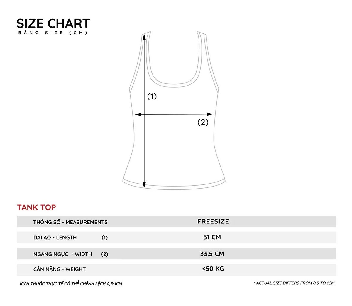 HADES Whisper Racerback Typography Tank Top