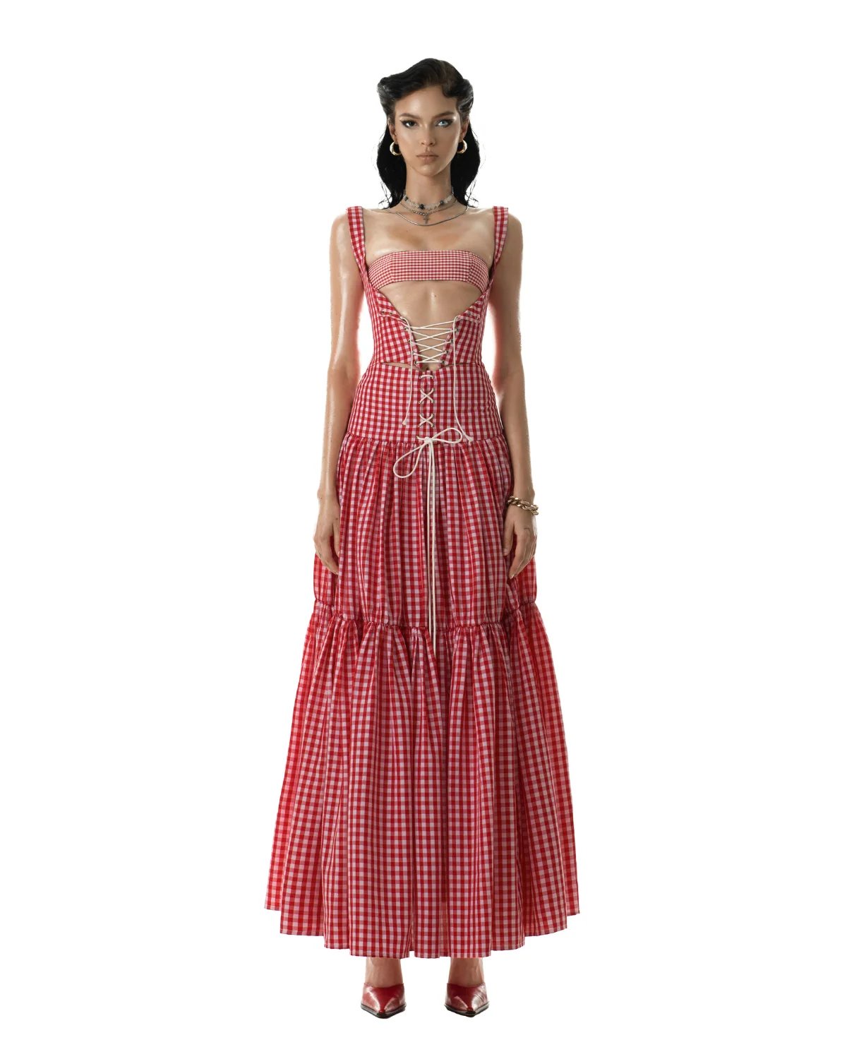 HUELLEYROSE Monica Mesh Corset