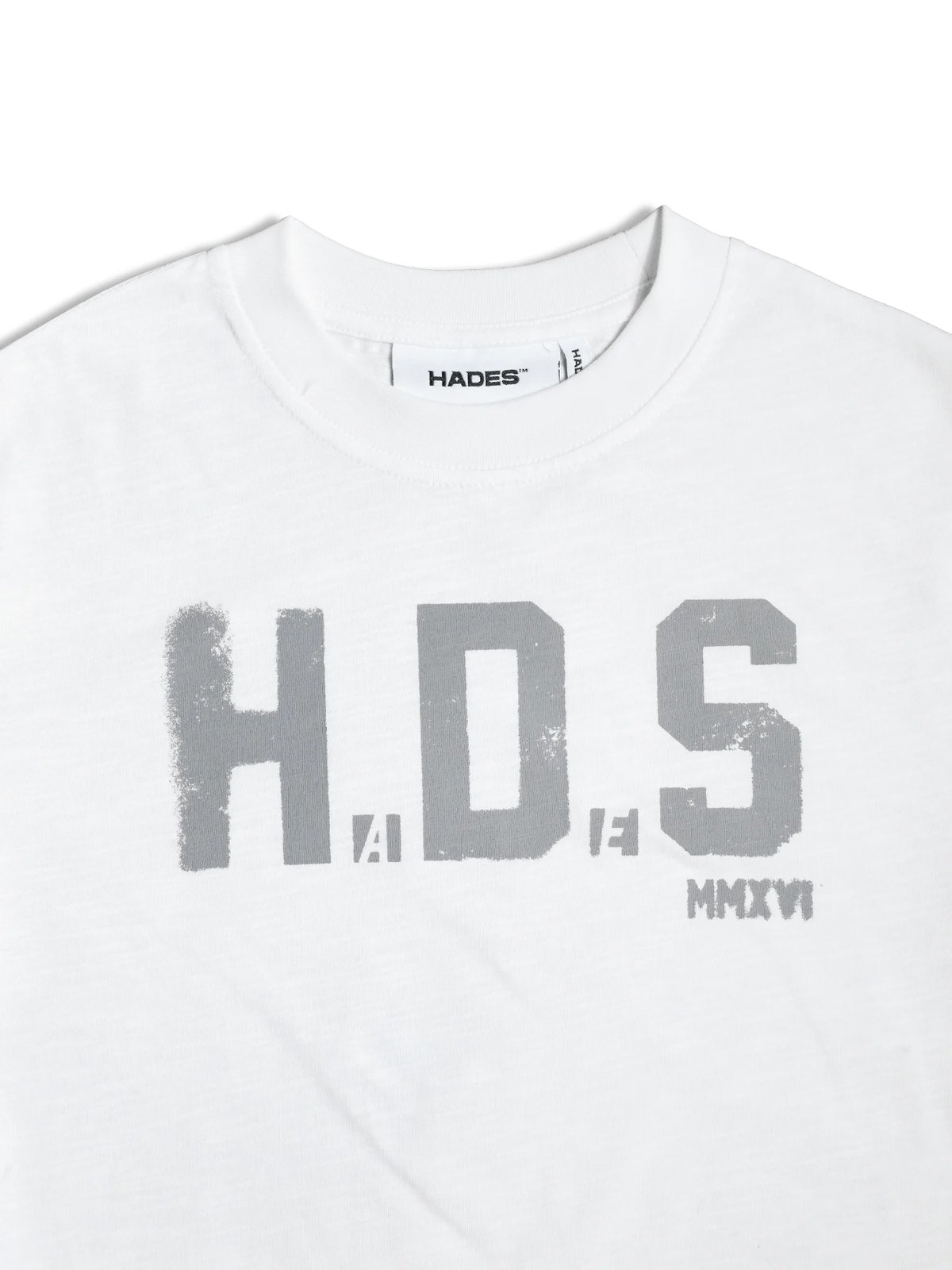 HADES ARCHIVE BABY TEE - WHITE
