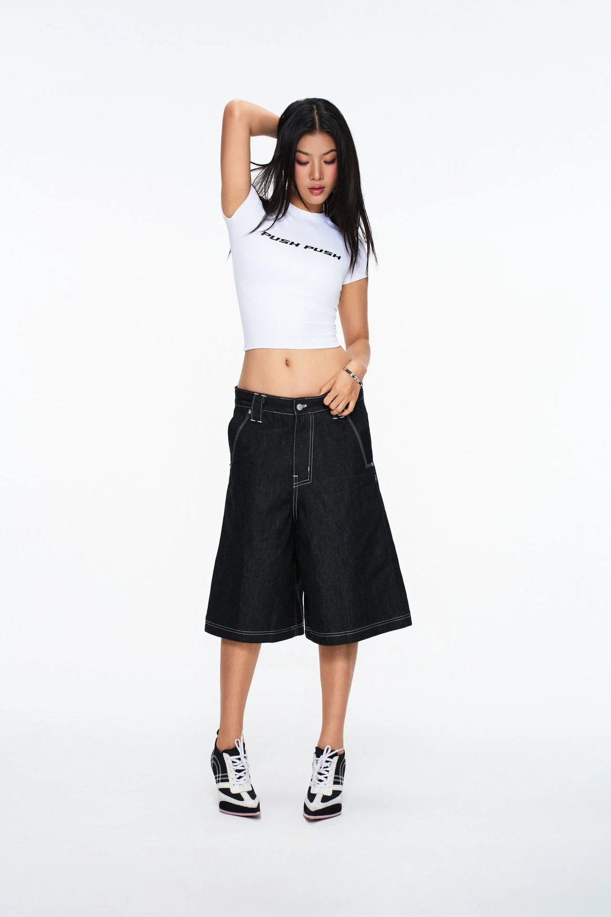 PUSH PUSH BRAKK Selvedge Denim Shorts