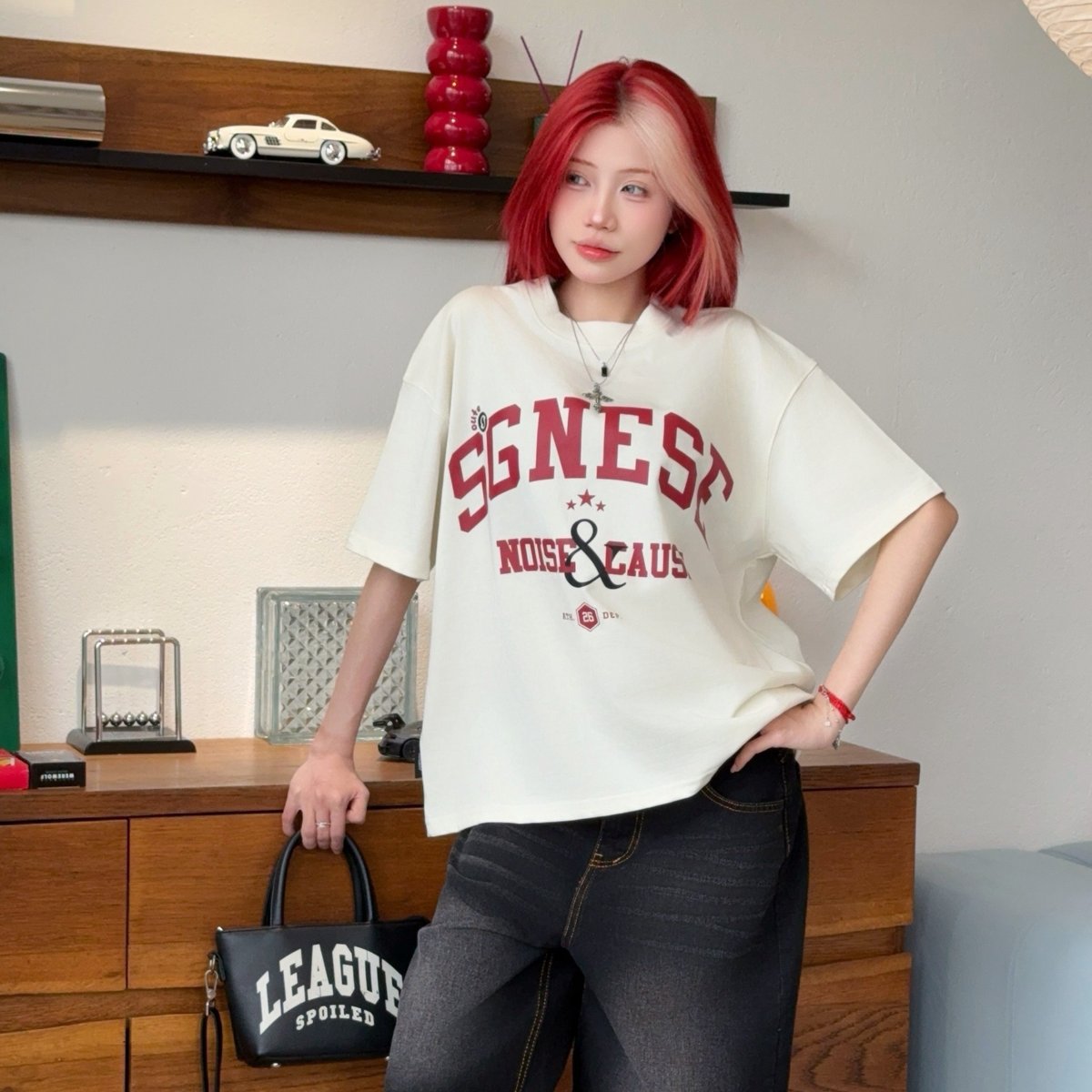OUTERITY Saigonese Boxy Fit Graphic T-Shirt