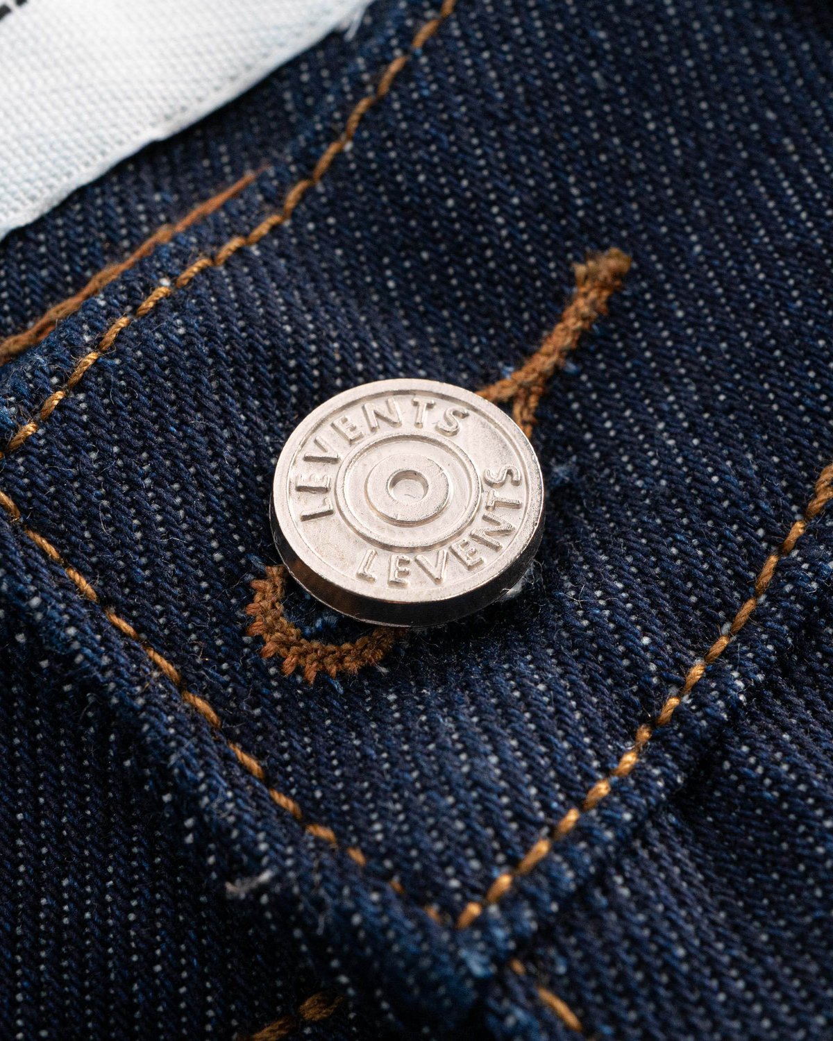 Levents® Raw Denim Stitch Jorts 原色丹寧刺繡牛仔短褲