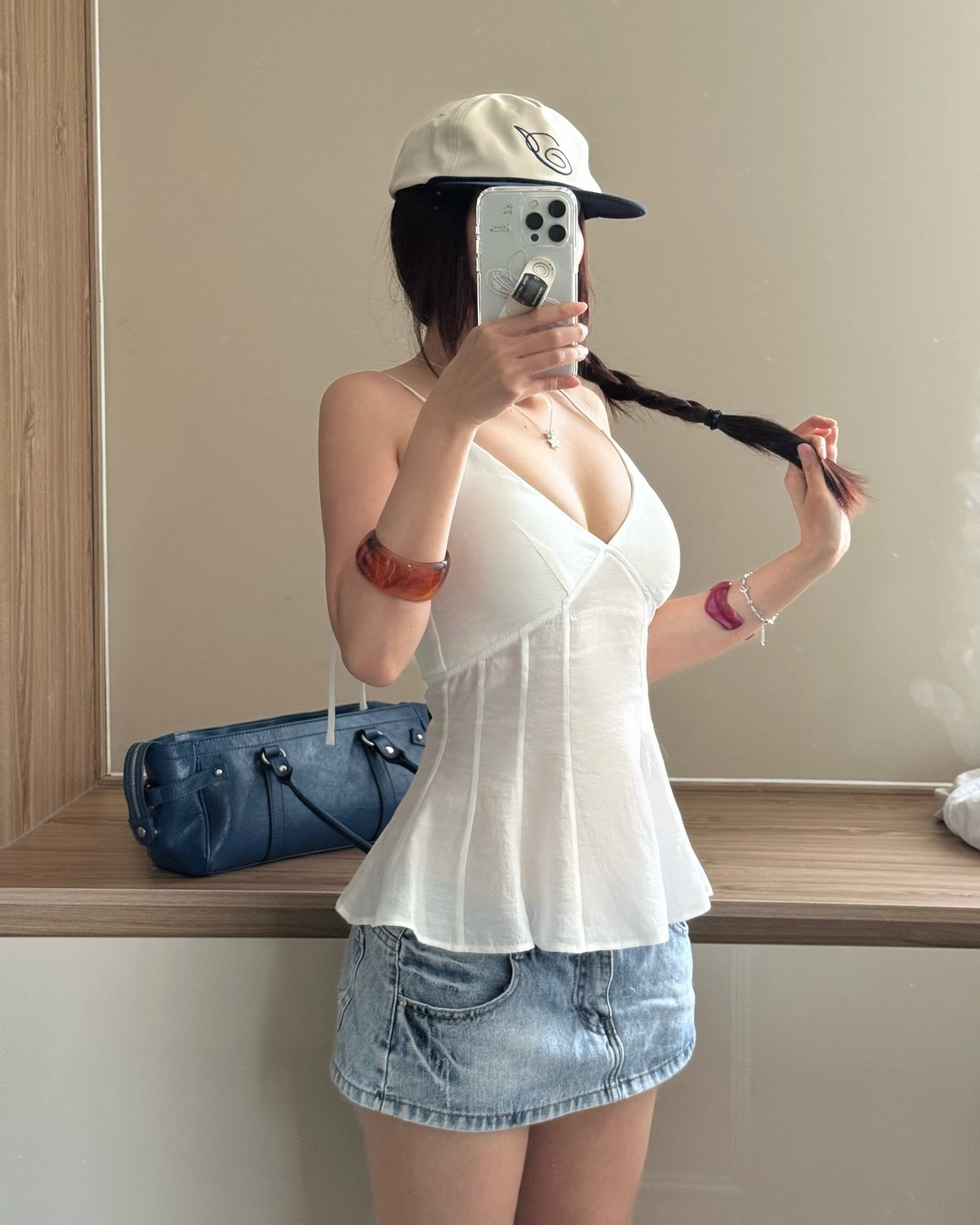 Emilie Mia Corset Style Camisole Top