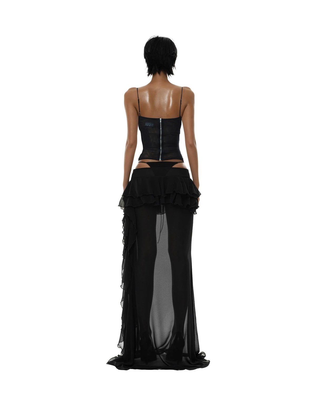 HUELLEYROSE Mai Skirt - Black
