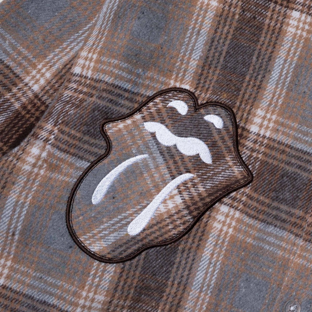 DIRTYCOINS DCxRS Western Rivet 格紋法蘭絨外套
