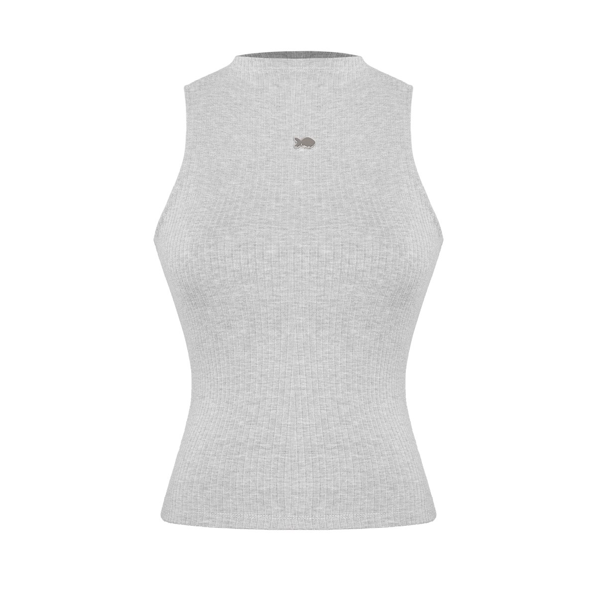 DKMV Karen High Neck Knit Tank Top