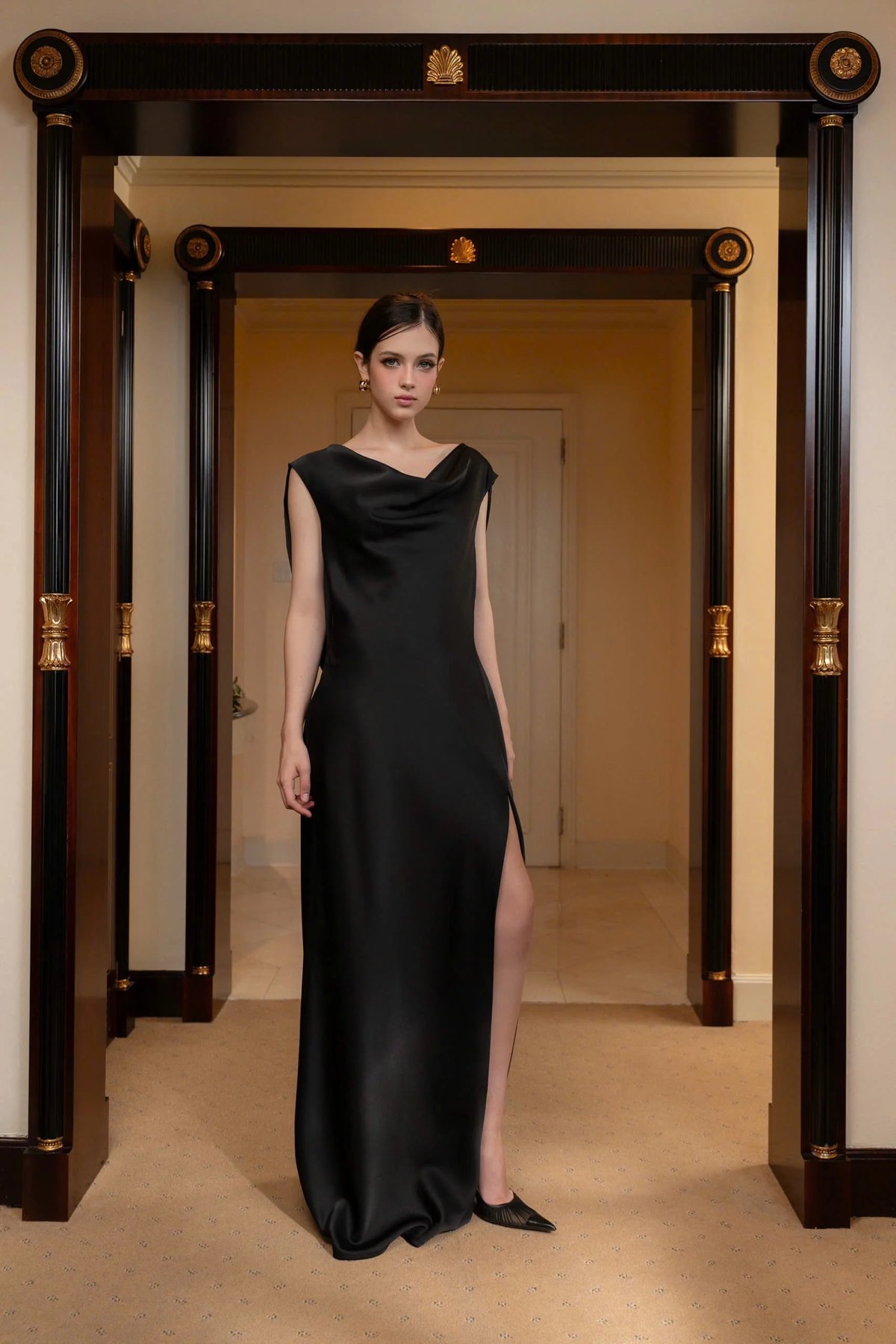 KISSERINE Vivian Silk Dress