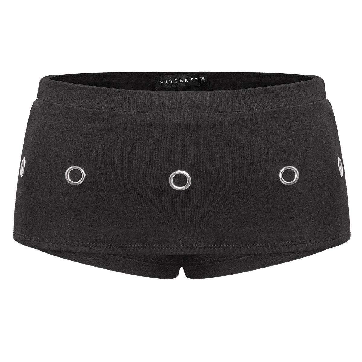 SISTERS Holly Mini Layered Shorts with Metal Rings