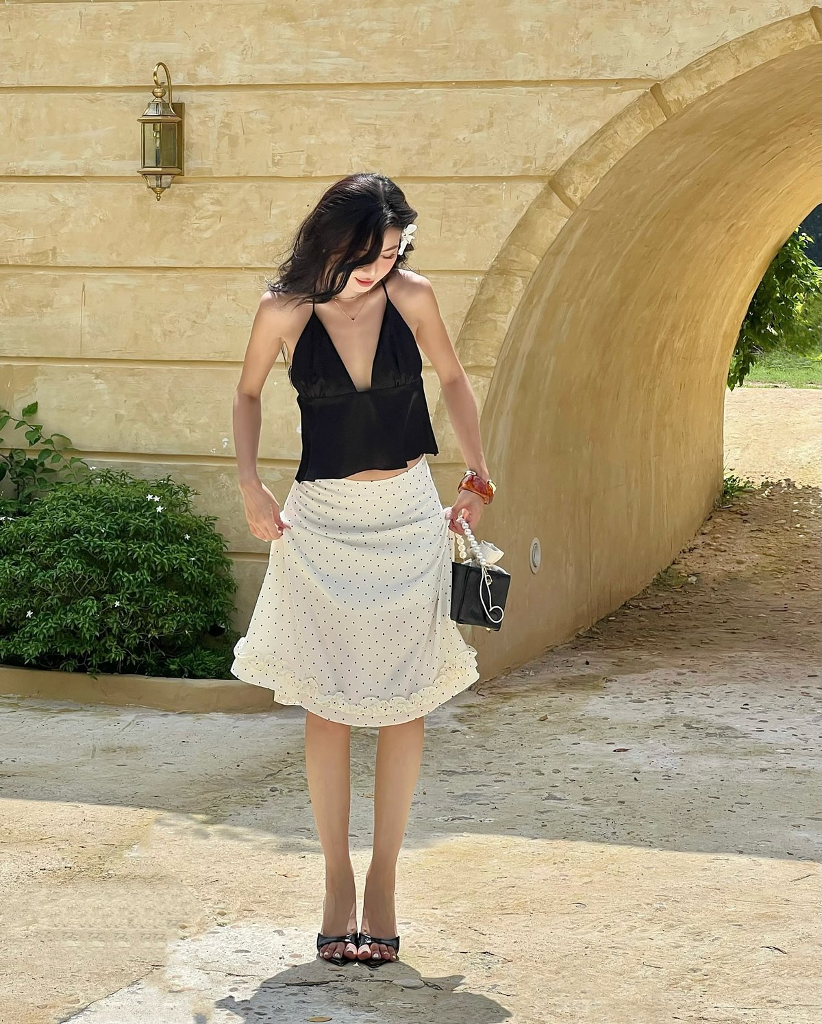 Polka Dot Skirt