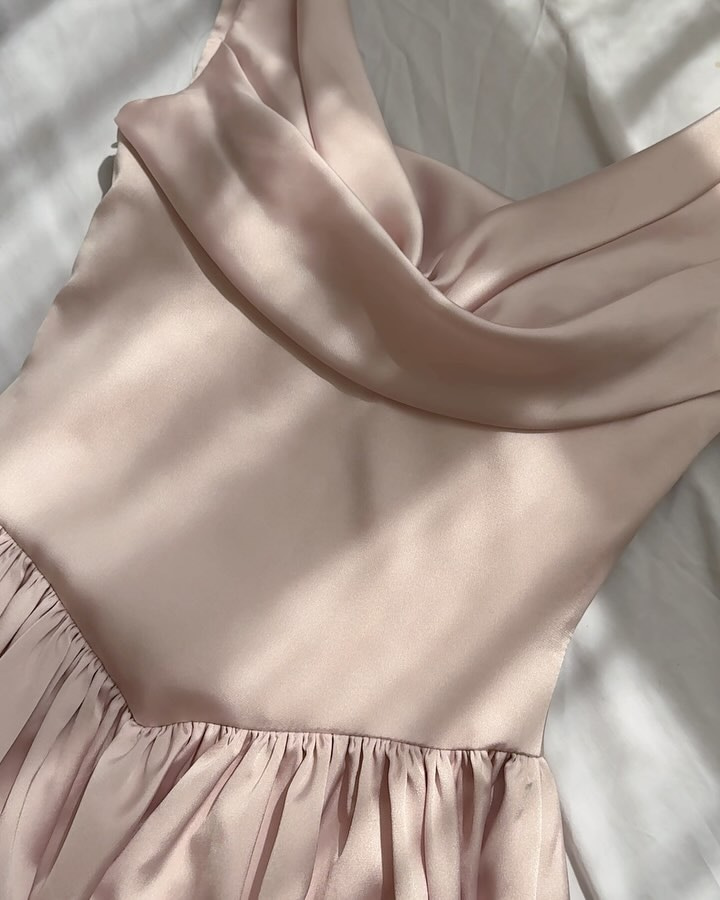 JUBIN DAHLIA A-Line Corset Mini Dress