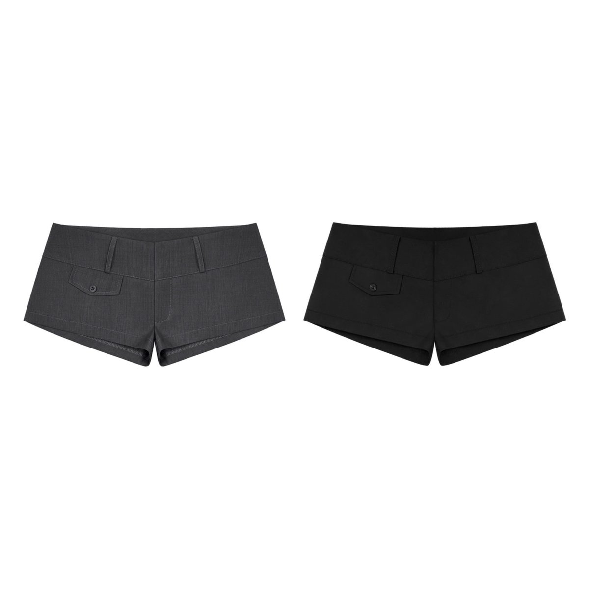 KILL SYSTEM MISS A Ultra Short Low-Waist Shorts