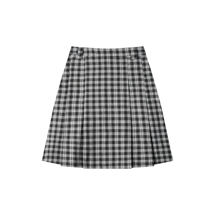 PUSH PUSH Gingham Midi Skirt