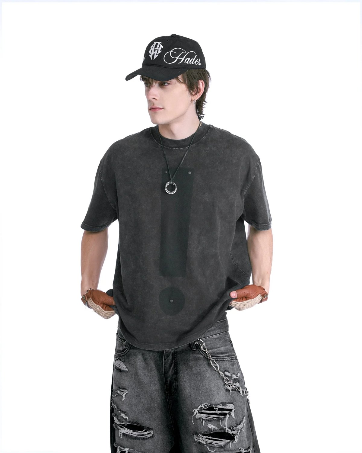 HADES BANG Graphic Print T-Shirt