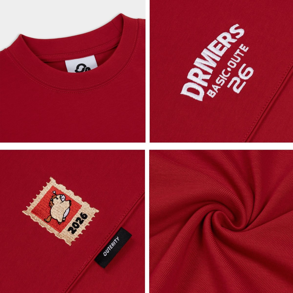 OUTERITY Rocker 26 Boxy Cotton Unisex T-Shirt - DREAM HORSE Collection 2026