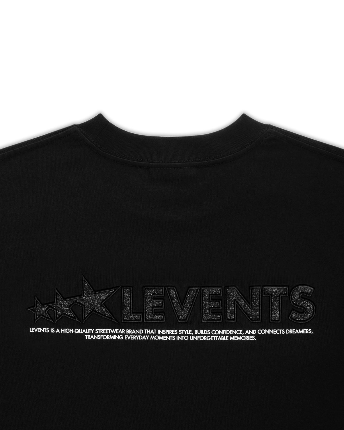 Levents® Blink Blink XL Logo 寬鬆版 T-shirt - 黑色