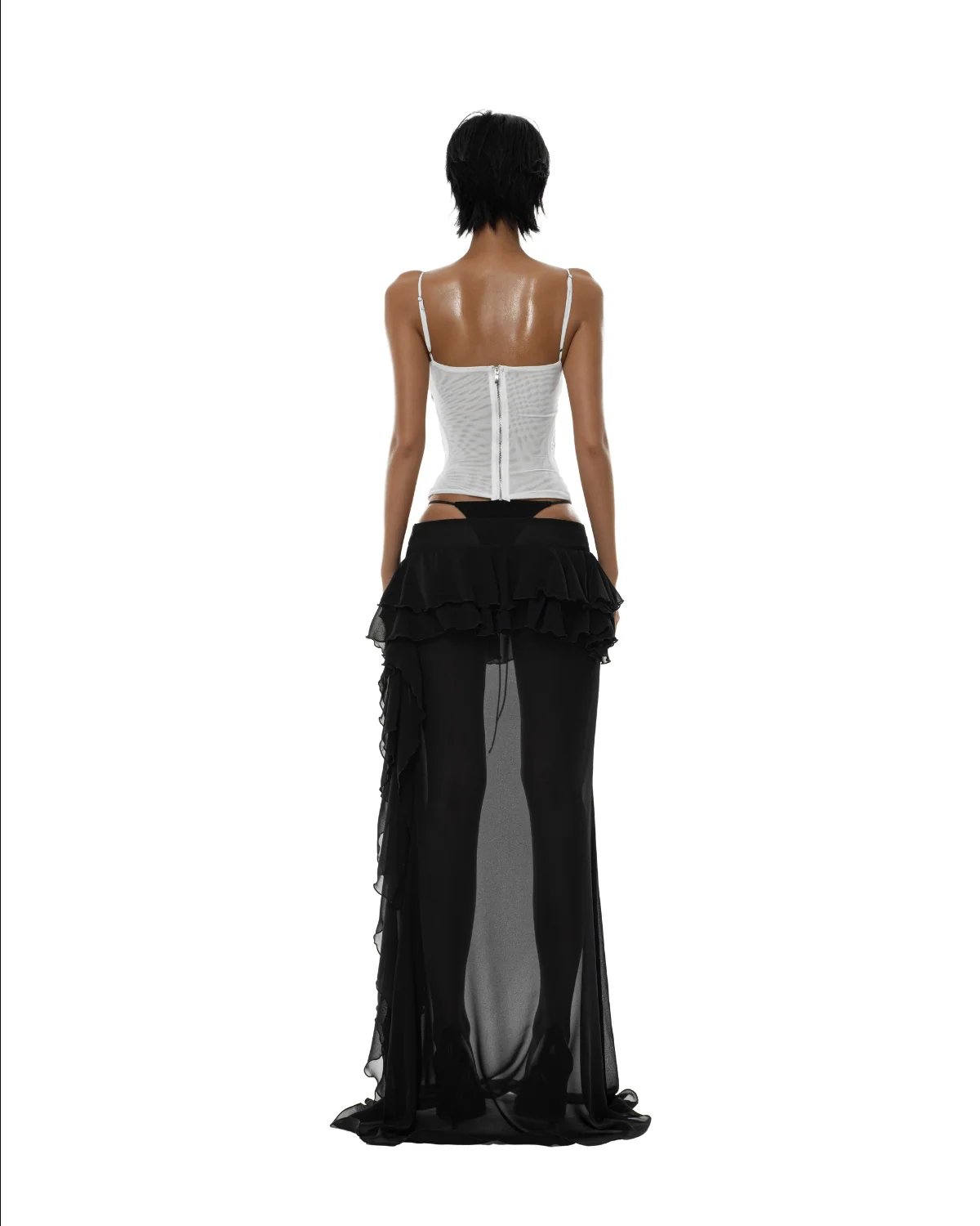 HUELLEYROSE Mai Skirt - Black