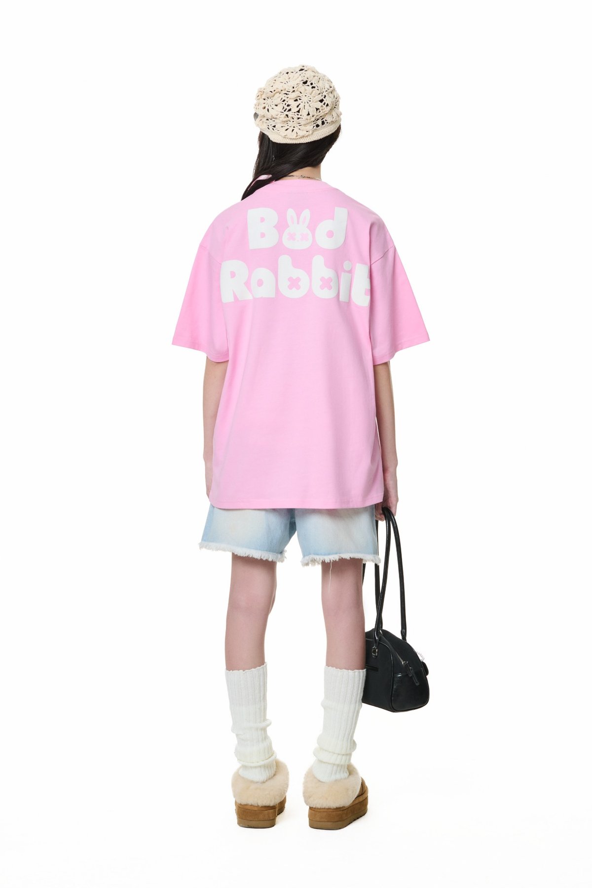 BAD RABBIT Dreamer Collection Rabbit Hug Graphic Tee