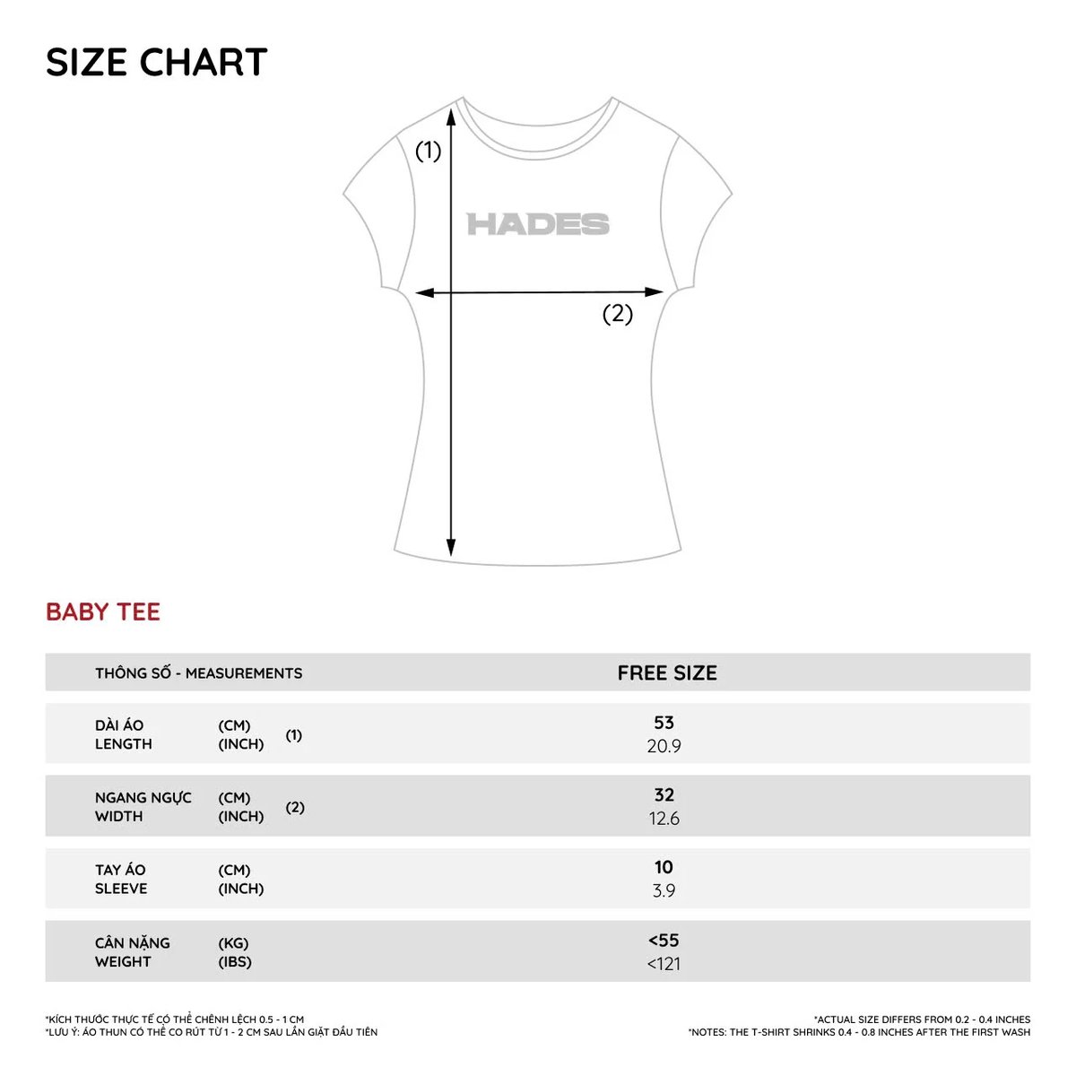 HADES Gothic Garden Baby Tee 復古印花修身短版 T 恤