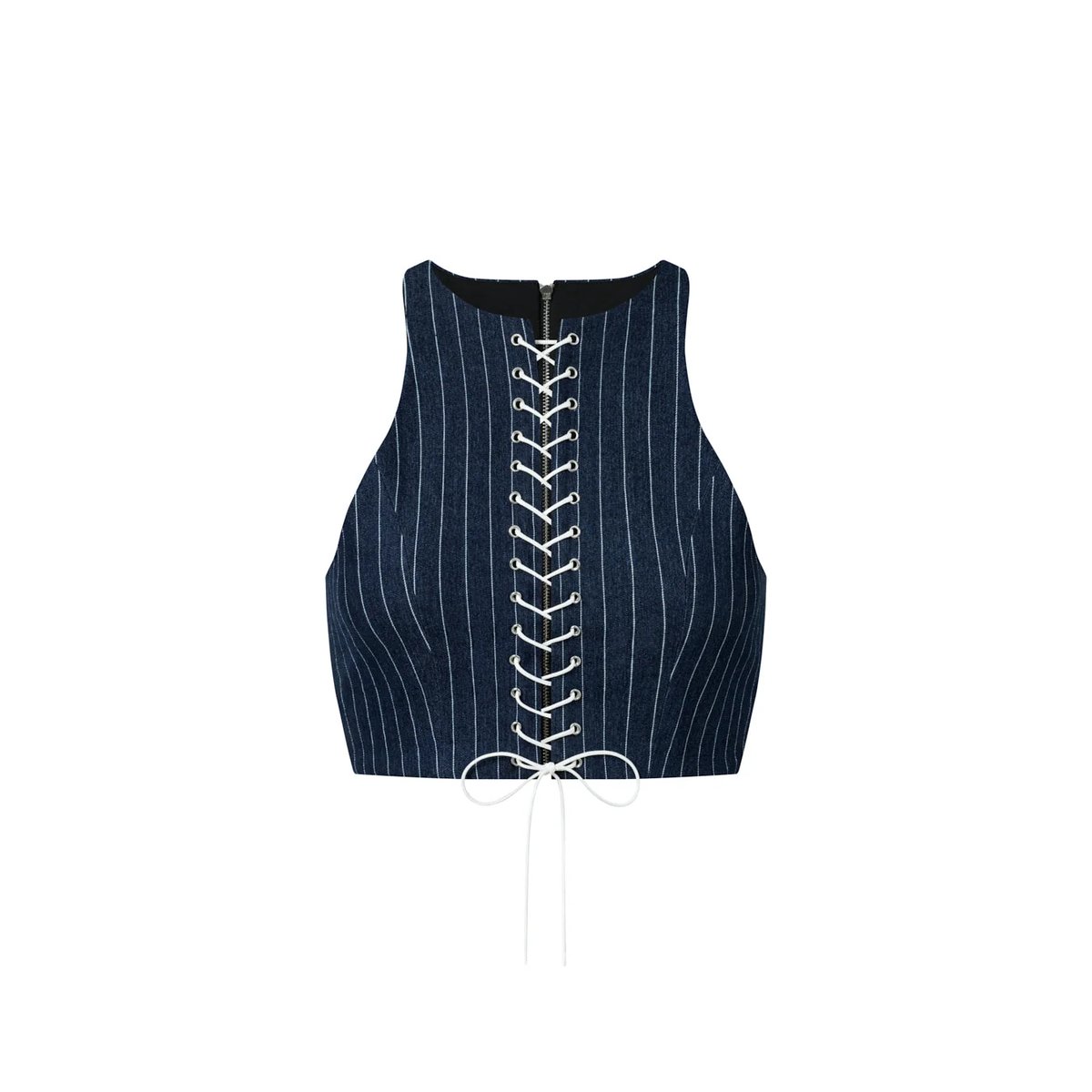 PUSH PUSH Striped Corset Top