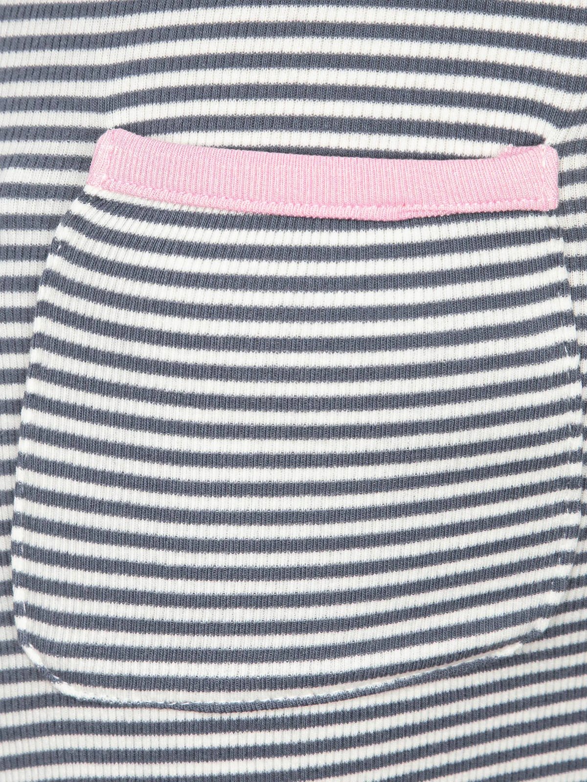 DKMV Brittany Dress 灰粉色條紋顯瘦連身裙