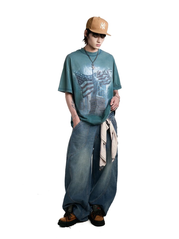 HADES Liberty Fade Graphic Tee