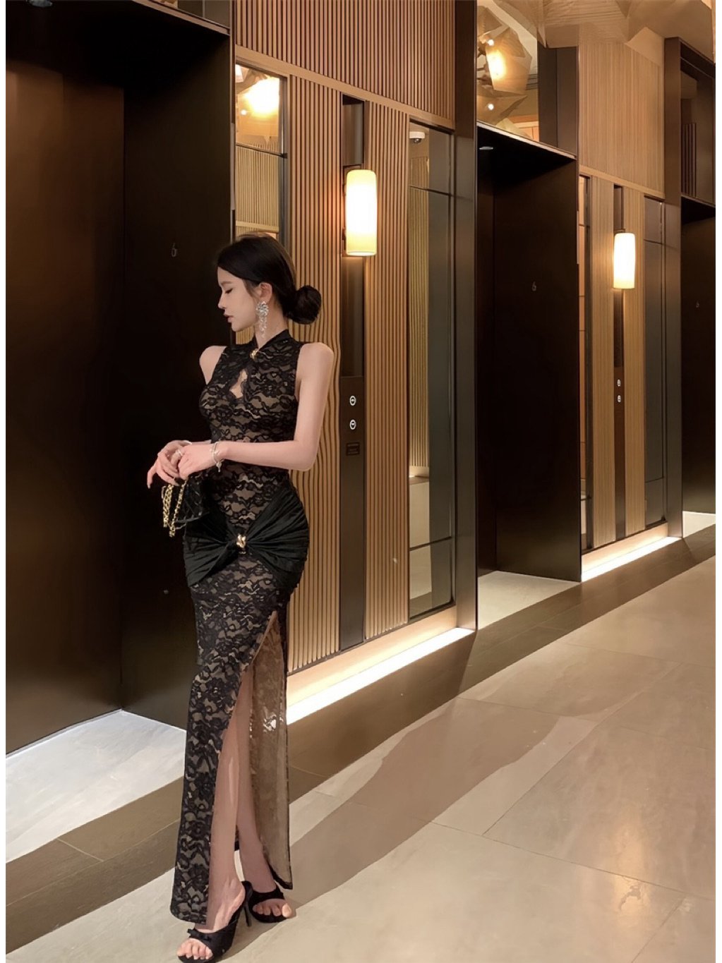 Moxi Lace Maxi Dress