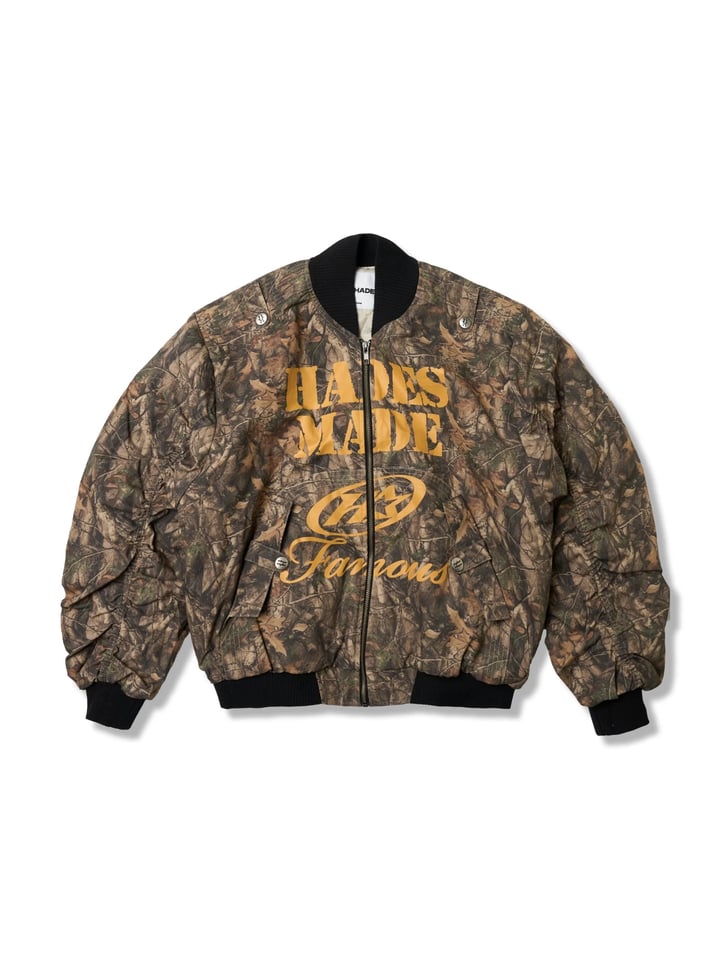 HADES Camo Bomber Jacket