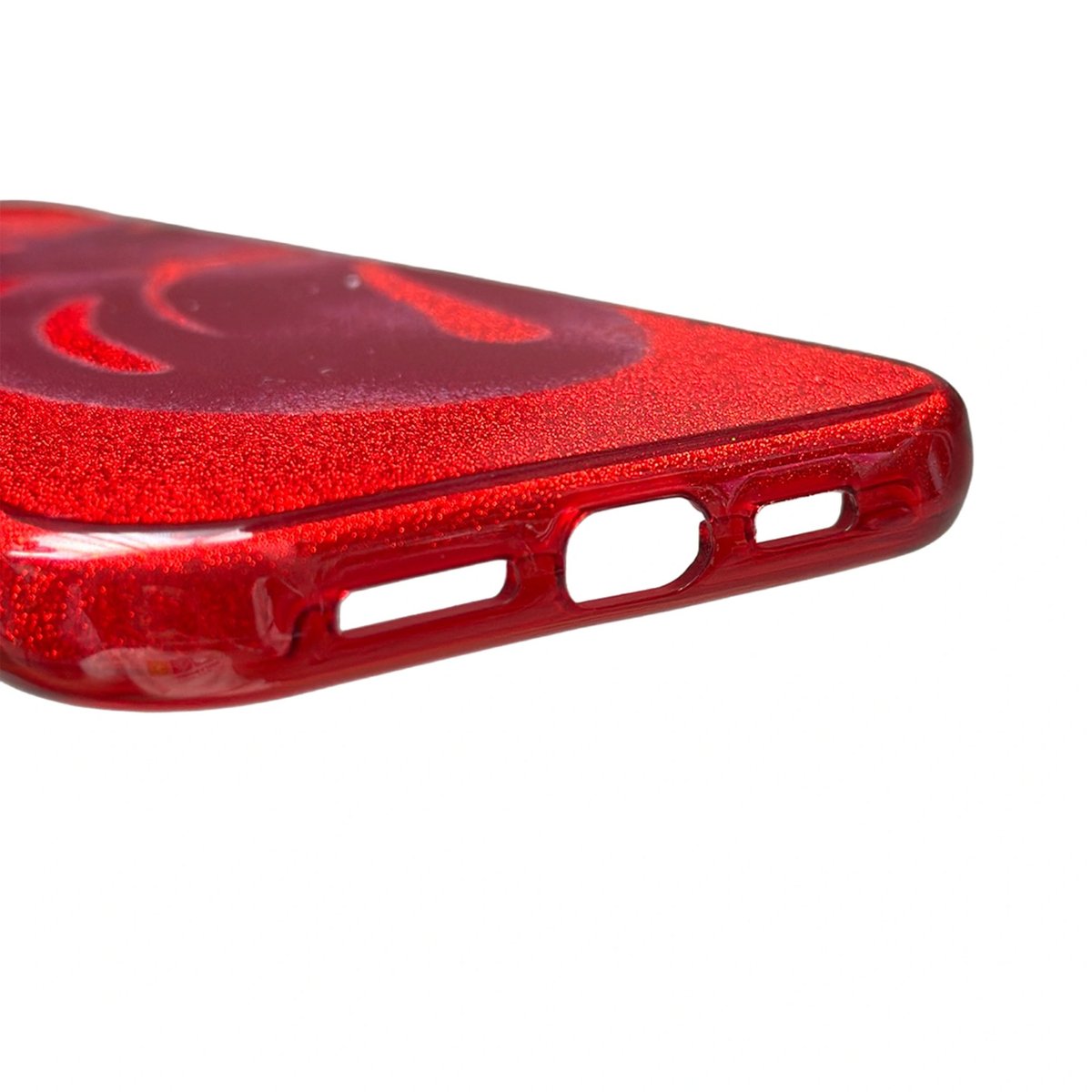 DIRTYCOINS DCxRS Noise Tongue iPhone Case - Red