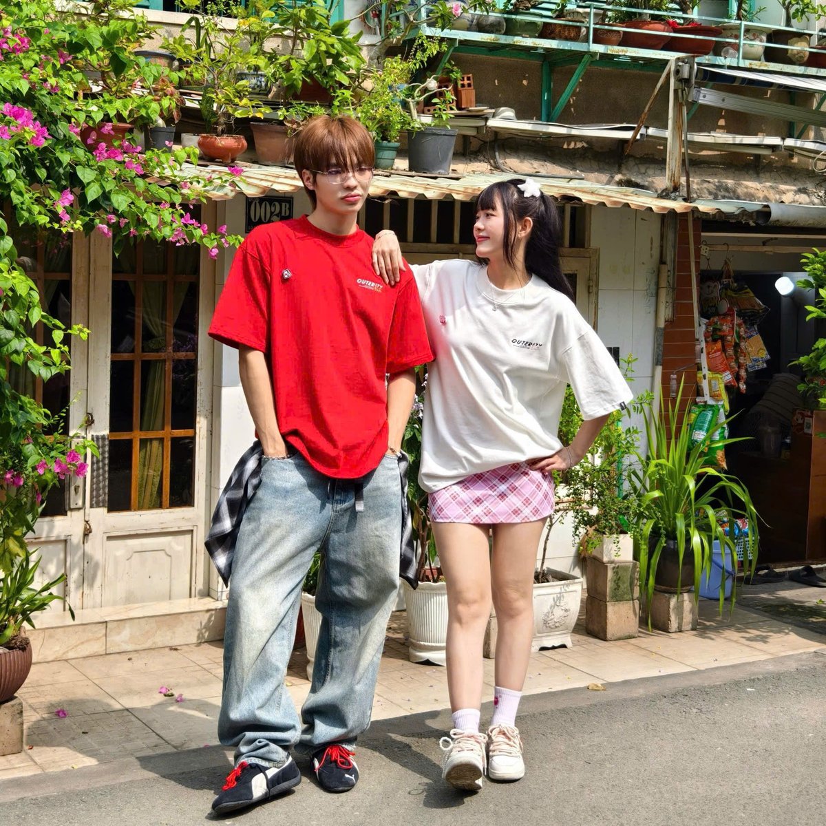 OUTERITY Signature 25 Oversize 印花 T-shirt