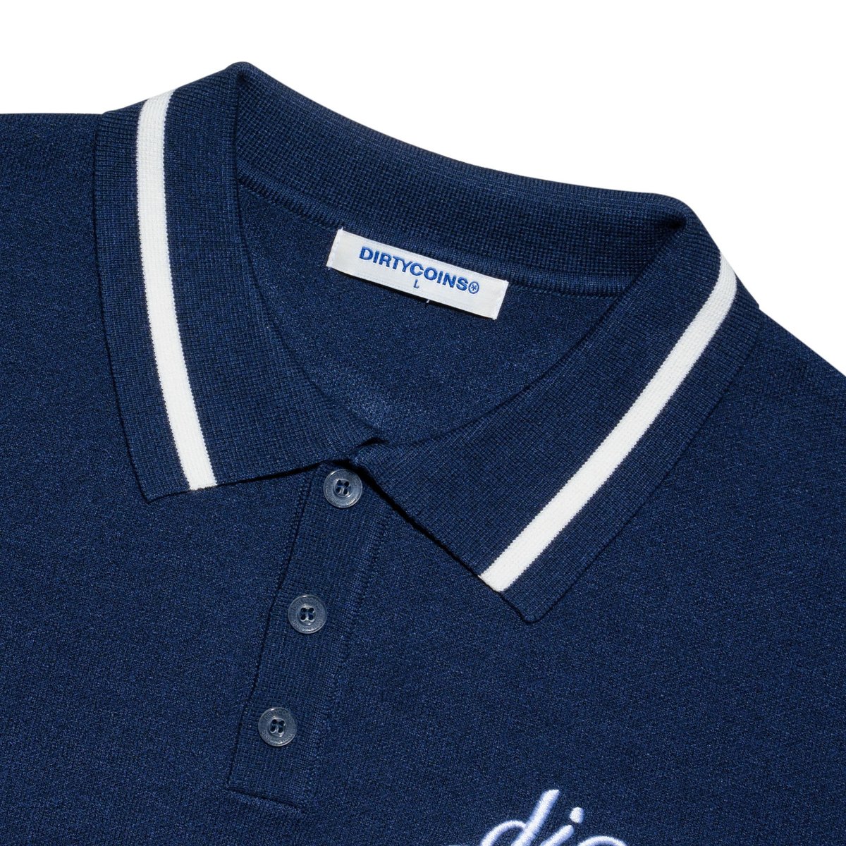 DIRTYCOINS Premium Garment 針織 Polo 衫