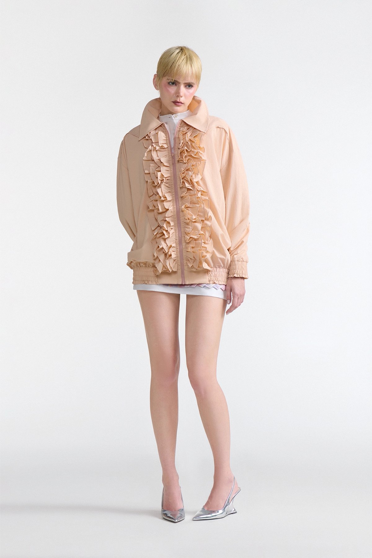 DEAR JOSÉ TSUNAMI Ruffle Jacket