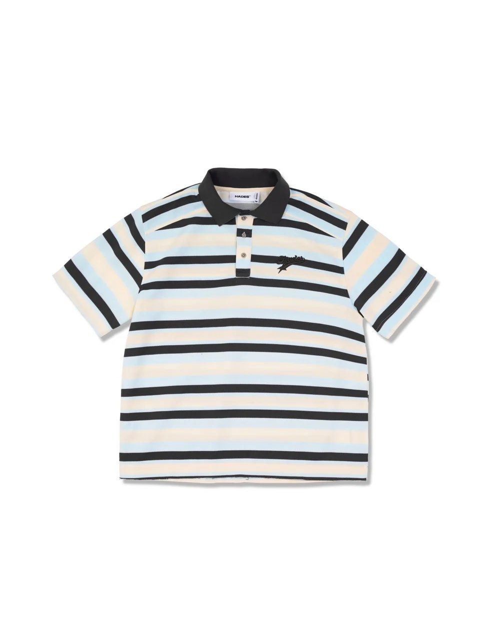 HADES Drift Striped Polo Shirt