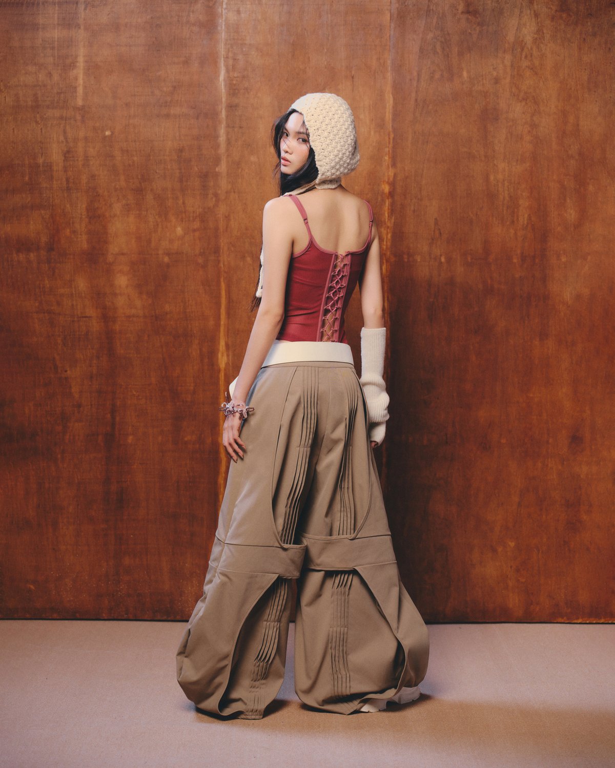 Bunnyhill Mondary Wide-Leg Trousers - Light Brown