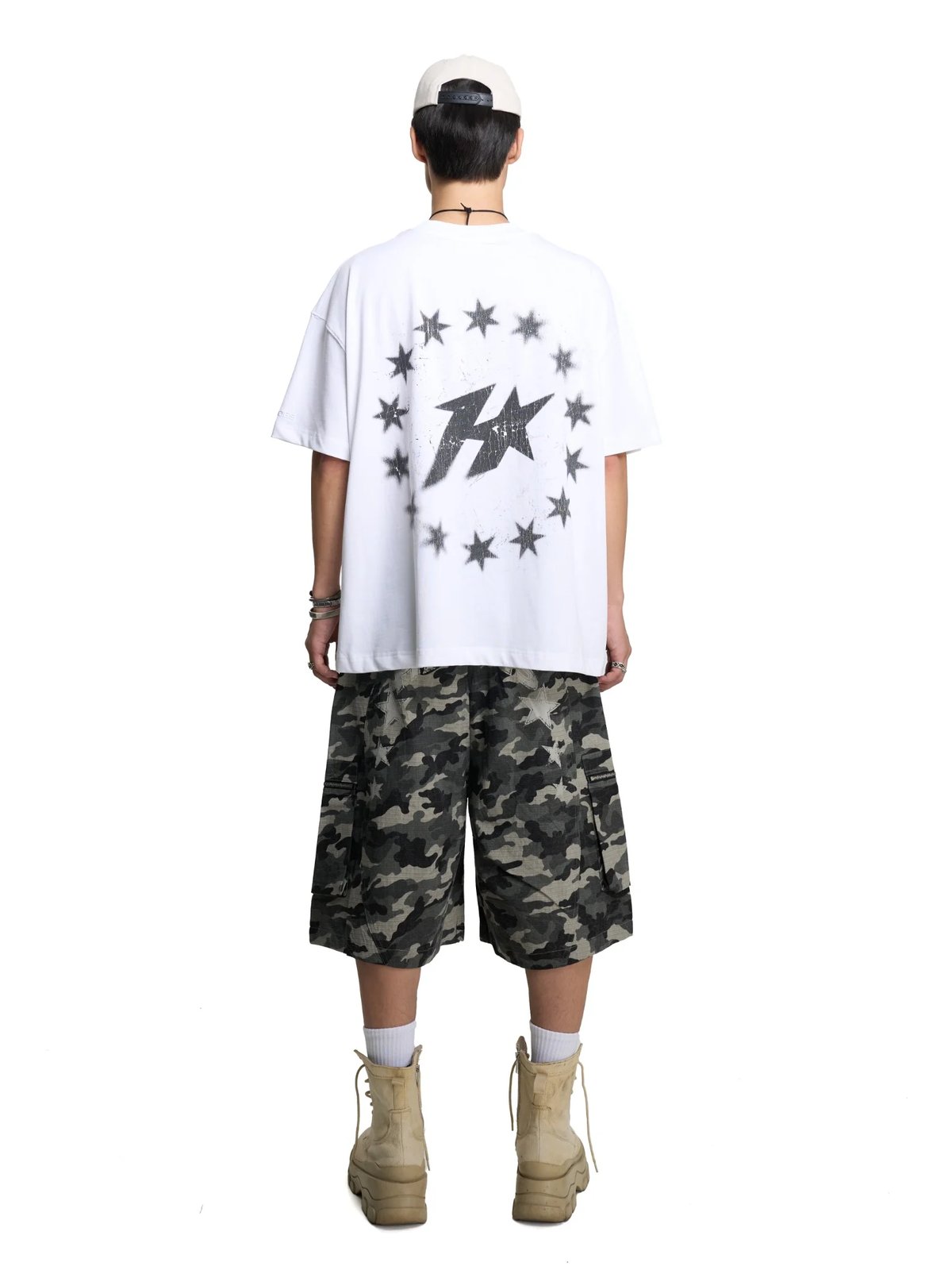 HADES VALOR GRIP TEE 白色 印花圖案 短袖 T恤