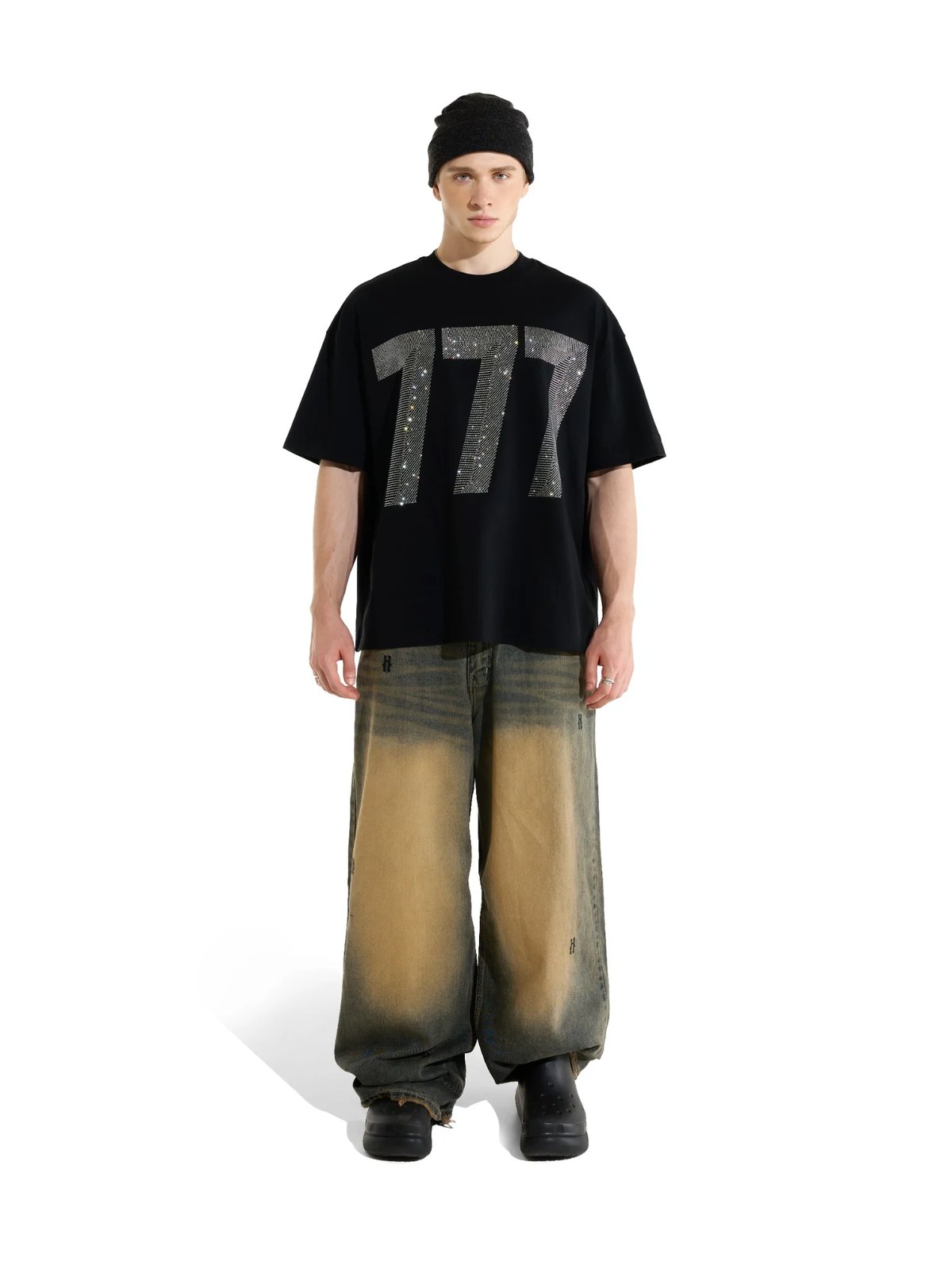 HADES Triumph Tee 777 Rhinestone Graphic T-Shirt