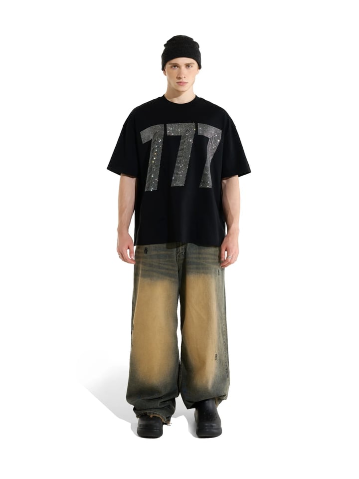 HADES Triumph Tee 777 Rhinestone Graphic T-Shirt