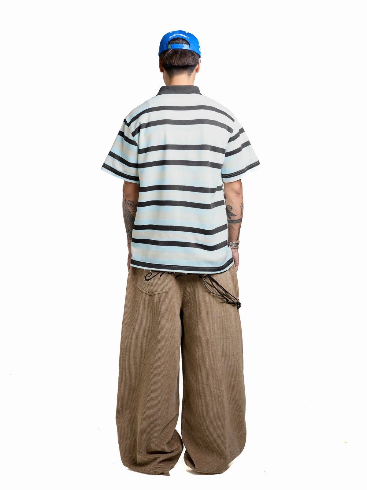 HADES Sepia Serenity Corduroy Wide Leg Pants - Brown