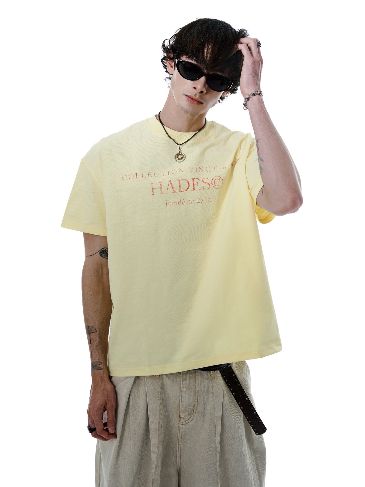 HADES ETE CLUB Tee - Yellow