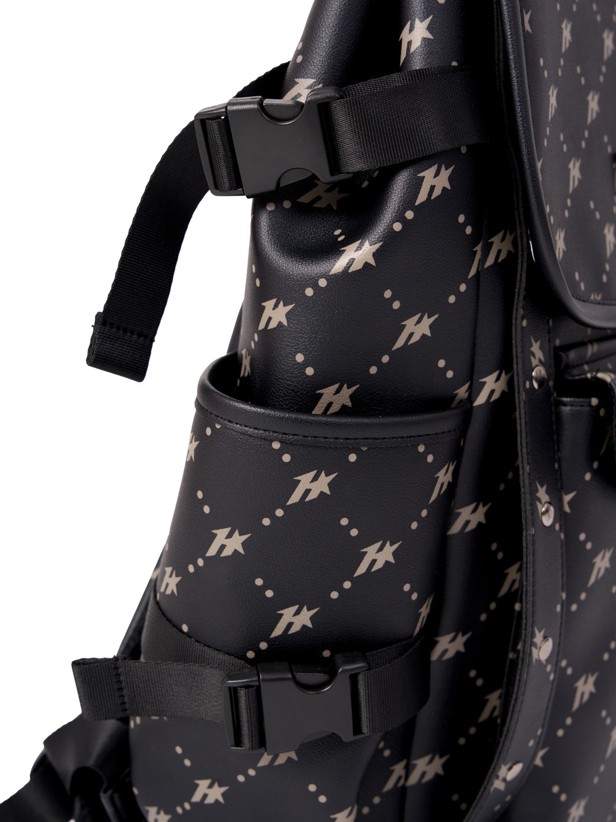 HADES VOYAGER Monogram Print Backpack