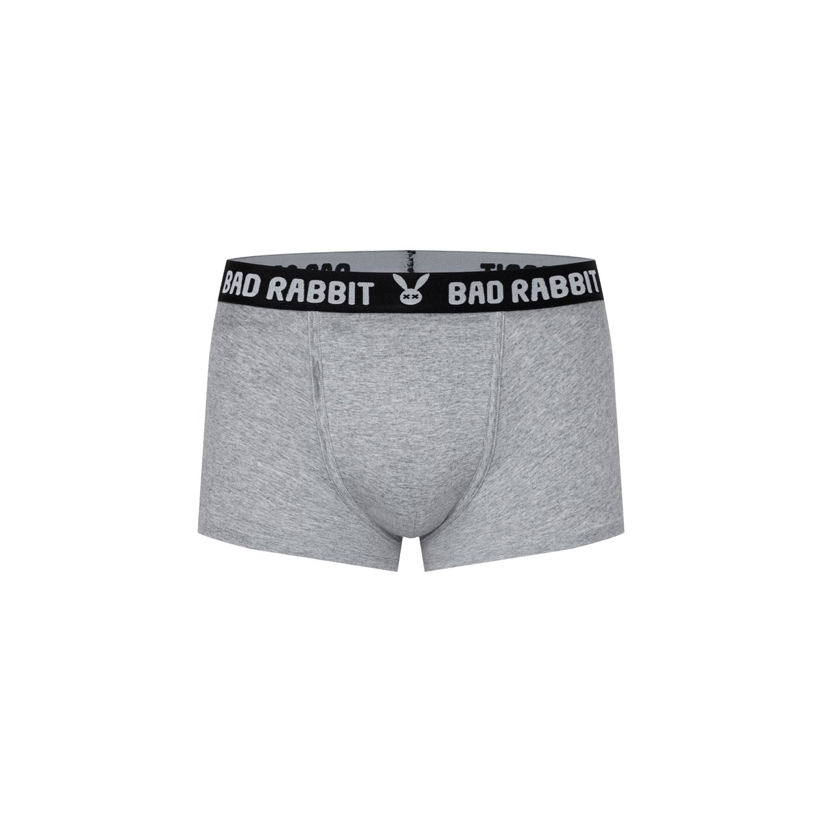 BAD RABBIT RABBIT BOXER 男士平角內褲 - 灰色