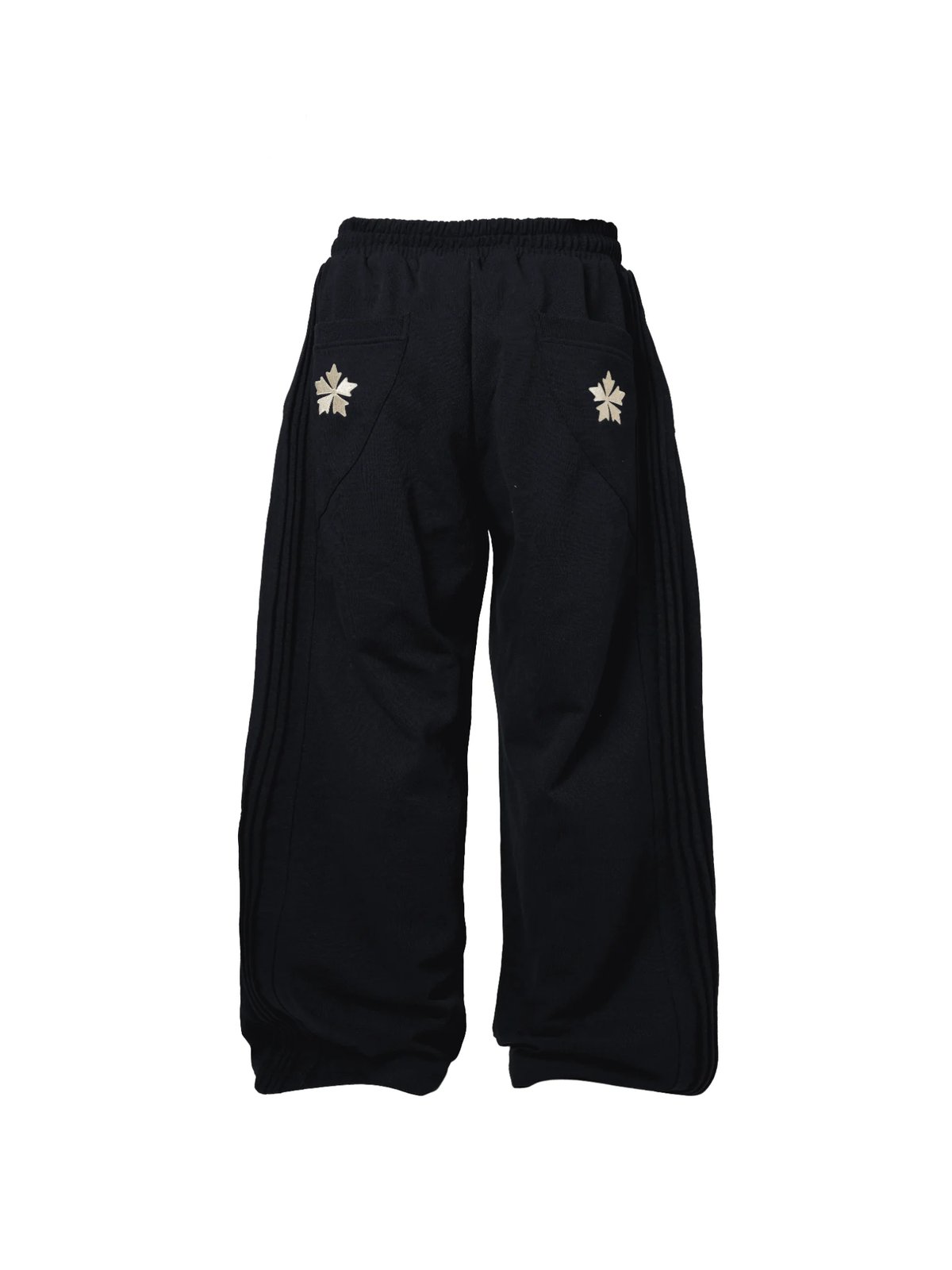 HADES Heavens Call Wide Leg Drawstring Pants - Black