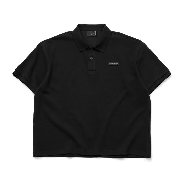 PUSH PUSH PP JAY POLO Loose Fit Short Sleeve Polo Shirt