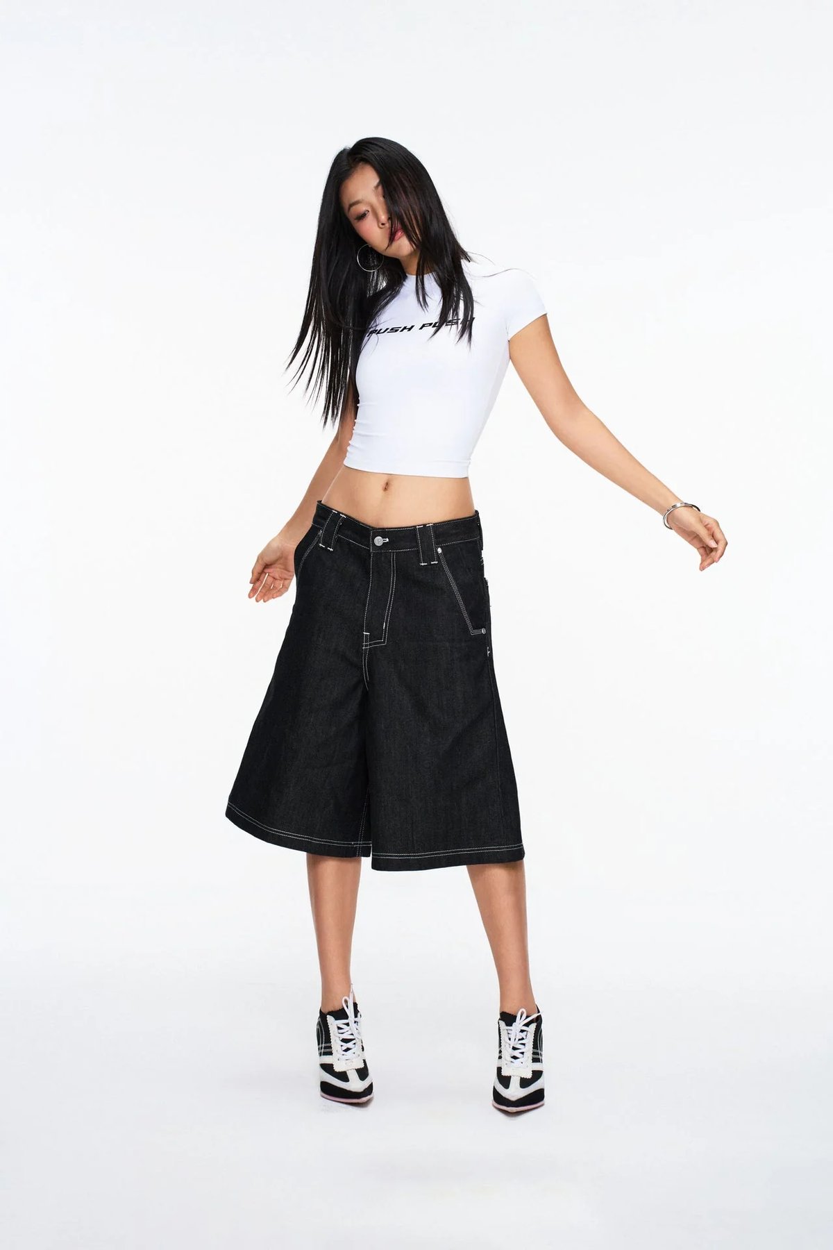 PUSH PUSH BRAKK Selvedge Denim Shorts